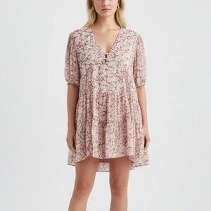 SABO Australia Pink Floral Dress